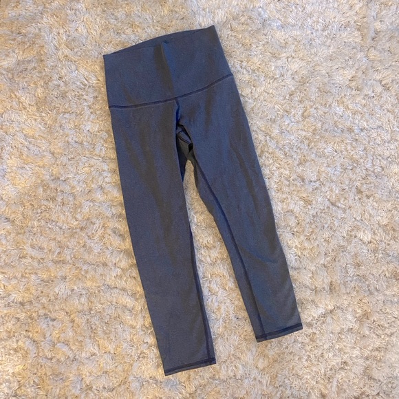 Lululemon high waisted crop leggings - Picture 1 of 4